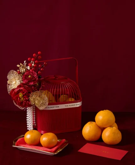 Premium Orange Basket  - 4 Oranges