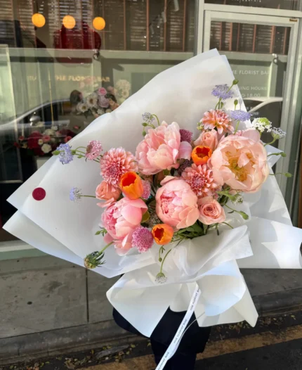 Peony in Sunset Peach
